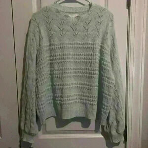 Lauren Conrad XXL Light Blue Sweater Pullover Perfect for Spring and Layering